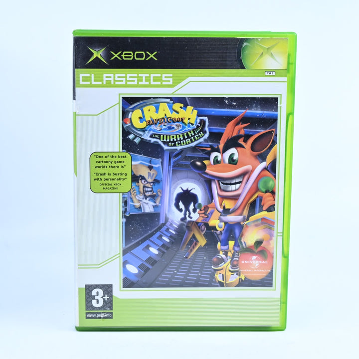 Crash Bandicoot: The Wrath of Cortex - Original Xbox Game + Manual - MINT