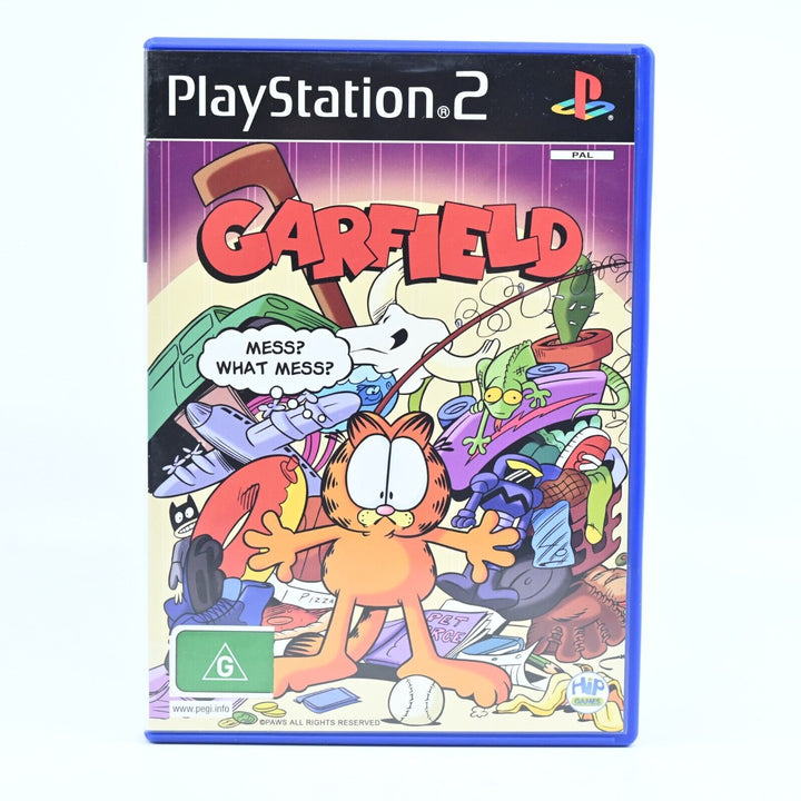 Garfield - Sony Playstation 2 / PS2 Game + Manual - PAL - MINT DISC!