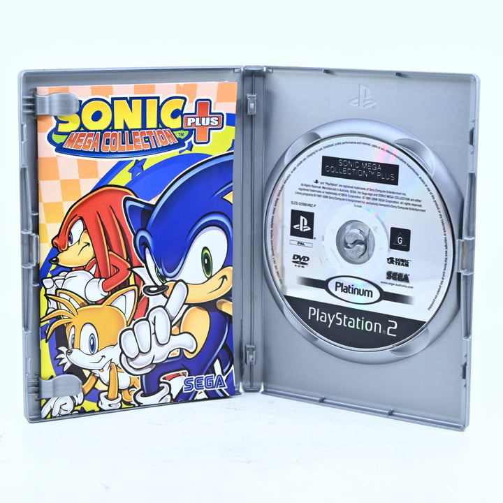 Sonic Mega Collection Plus - Sony Playstation 2 / PS2 Game + Manual - PAL