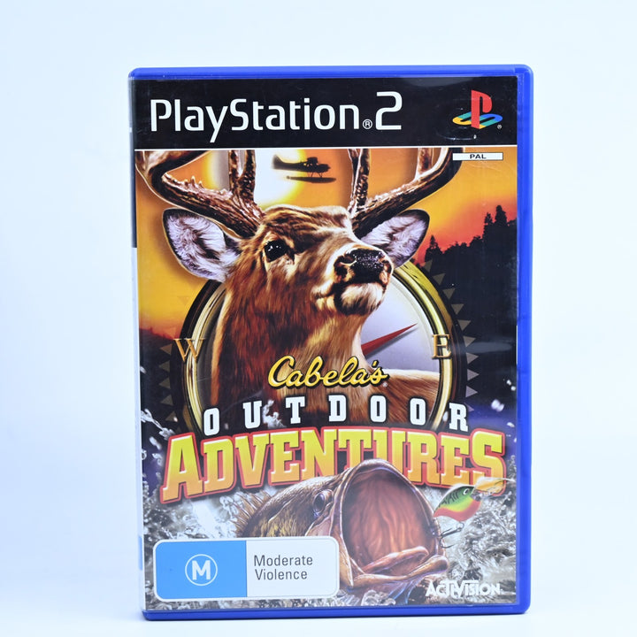 Cabela's Outdoor Adventures - Sony Playstation 2 / PS2 Game + Manual - PAL