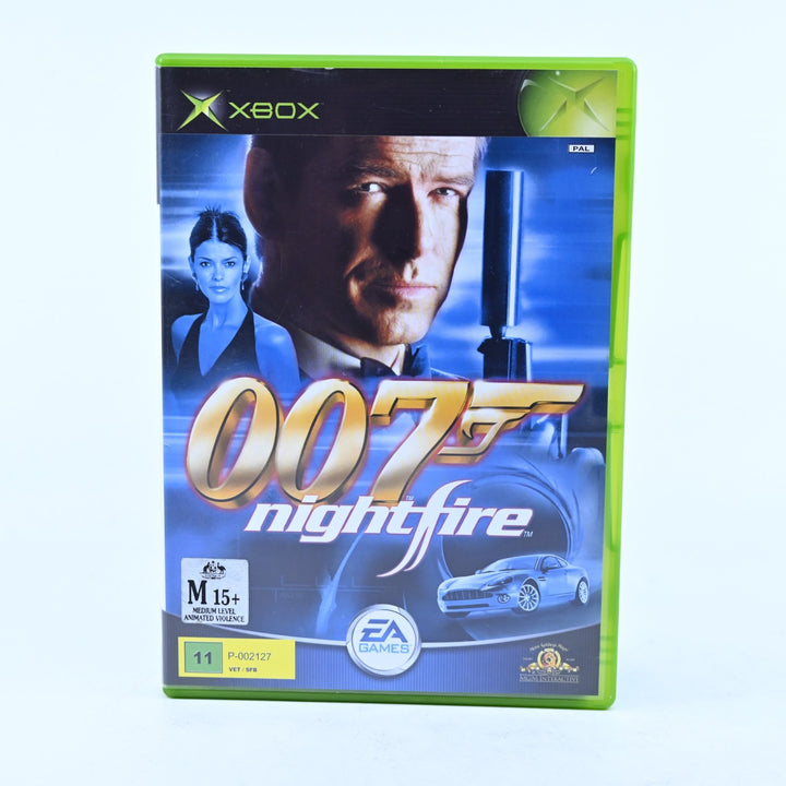 James Bond 007: Nightfire - Original Xbox Game + Manual - PAL - MINT DISC!