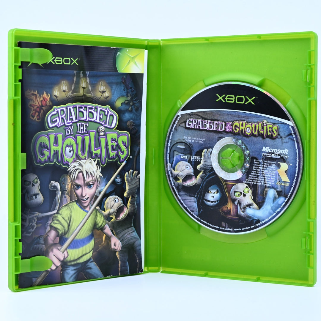 Grabbed by the Ghoulies - Original Xbox Game + Manual - PAL - MINT DISC!