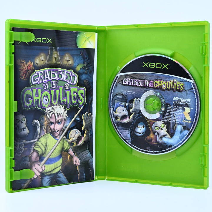 Grabbed by the Ghoulies - Original Xbox Game + Manual - PAL - MINT DISC!