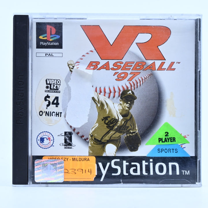 VR Baseball 97 - Sony Playstation 1 / PS1 Game - No Manual - PAL