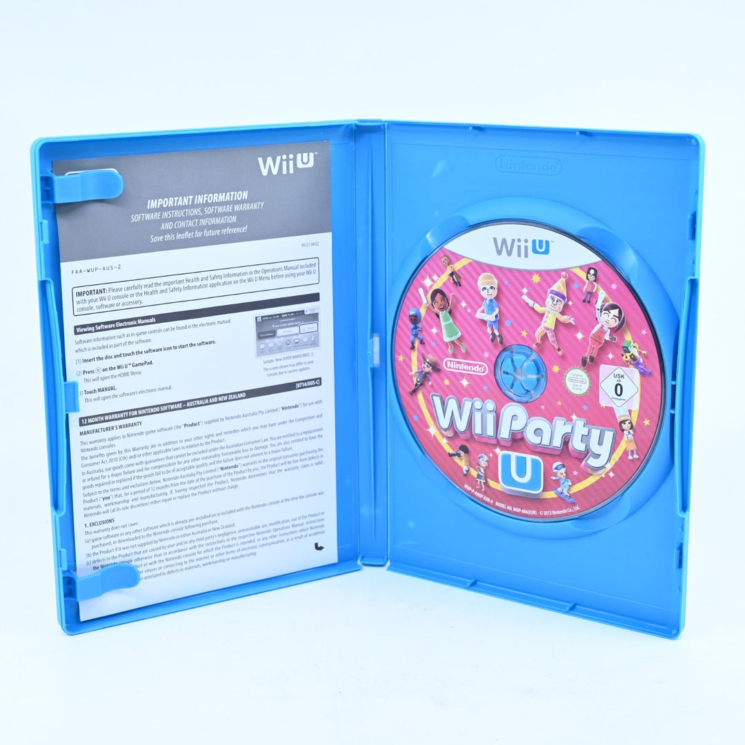 Wii Party U - Nintendo Wii U Game - PAL - FREE POST!