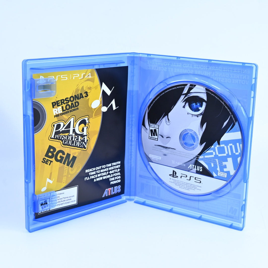 Persona 3 Reload - Sony Playstation 5 / PS5 Game - MINT DISC!