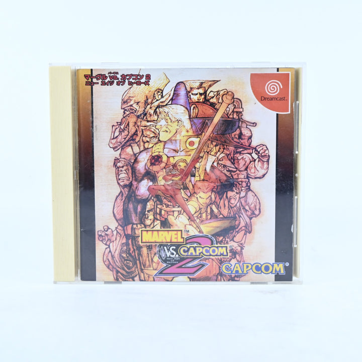 Marvel vs. Capcom 2 - Sega Dreamcast Game + Manual - NTSC-J - MINT DISC!