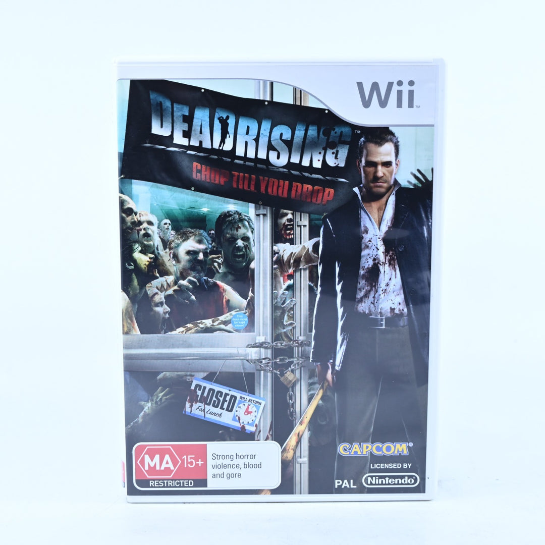 Dead Rising: Chop Till You Drop - Nintendo Wii Game + Manual - PAL - MINT DISC!