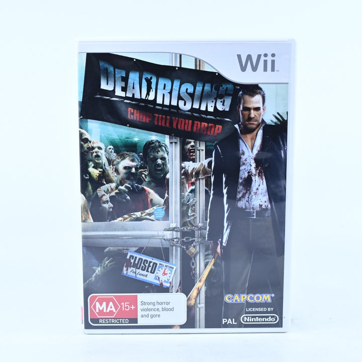 Dead Rising: Chop Till You Drop - Nintendo Wii Game + Manual - PAL - MINT DISC!