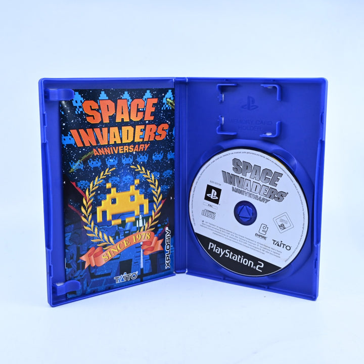 Space Invaders Anniversary - Sony Playstation 2 / PS2 Game + Manual - PAL