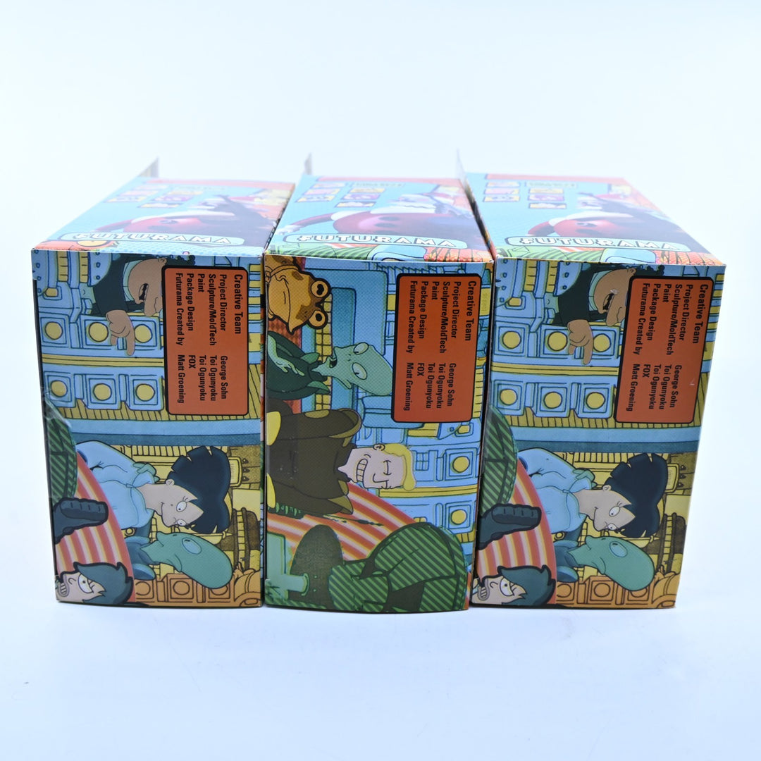 SEALED! Futurama Build-A-Bot - Santa Robot - Complete Toynami Figure Set - 2008