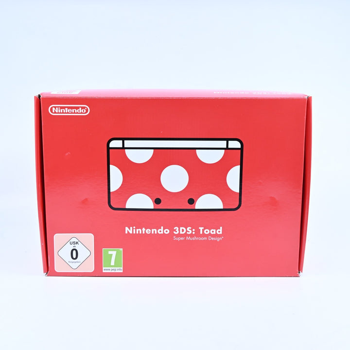 Nintendo 3DS Club Nintendo Toad Chotto Edition - Nintendo 3DS Boxed Console
