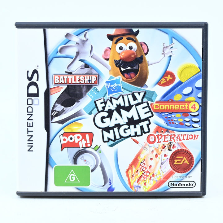 Hasbro Family Game Night - Nintendo DS Game - PAL + Manual - FREE POST!