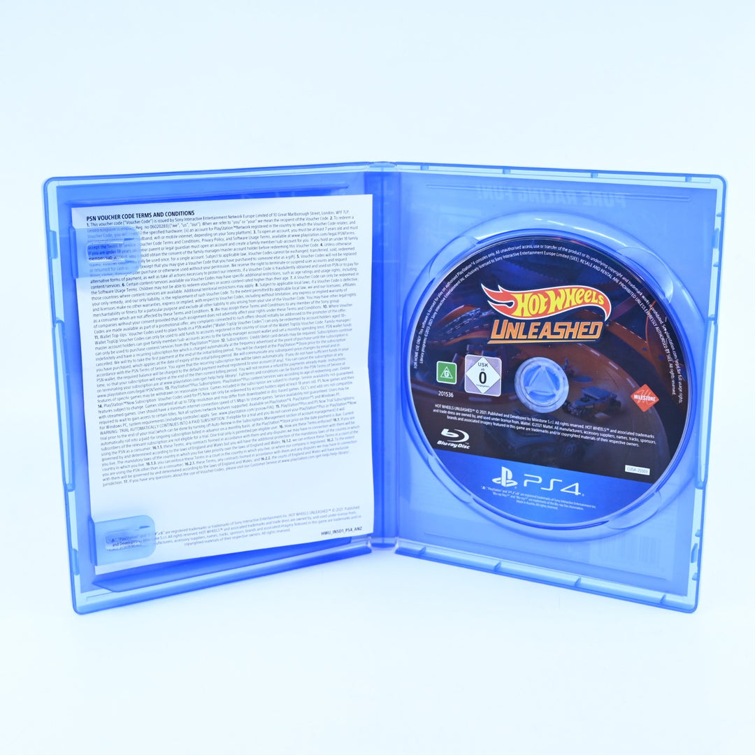 Hot Wheels Unleashed - Sony Playstation 4 / PS4 Game - MINT DISC!