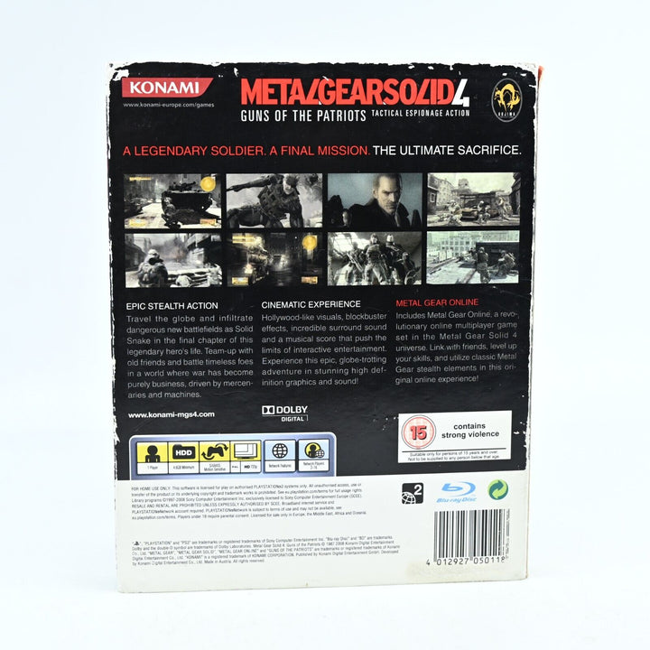 PS3 Metal Gear Solid 4: Guns of The Patriot - Sony Playstation 3 /PS3 Game