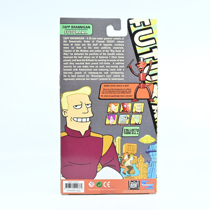 Zapp Brannigan w Robot Devil Build-A-Bot Part - Futurama - Toynami - Toy