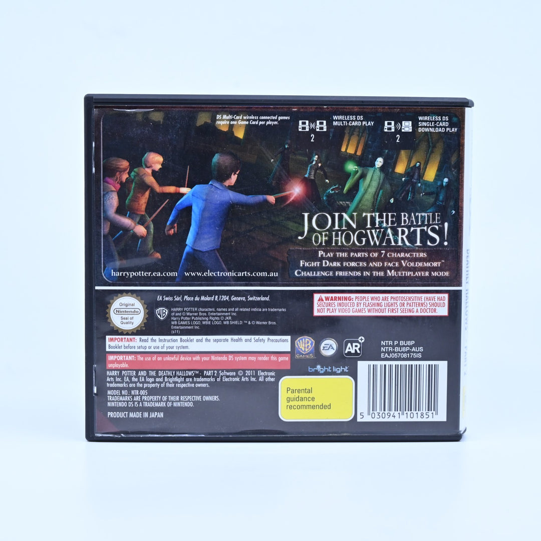 Harry Potter and the Deathly Hallows Part 2 - Nintendo DS Game - PAL + Manual