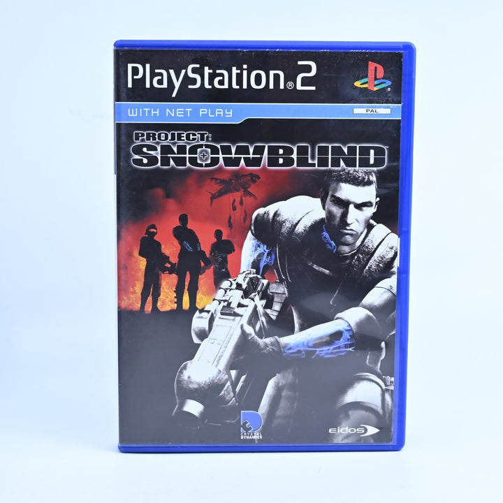 Project: Snowblind - Sony Playstation 2 / PS2 Game + Manual - PAL