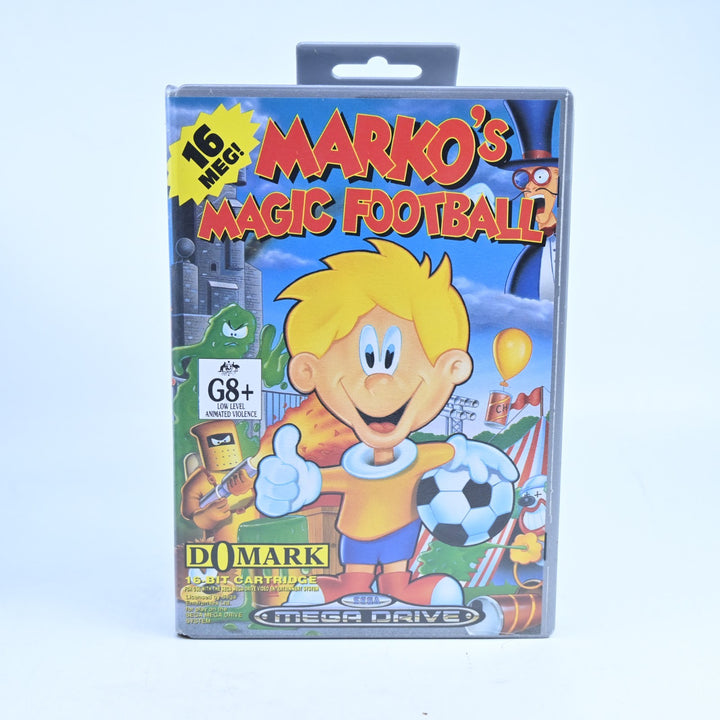 Marko's Magic Football - Sega Mega Drive Game + Manual - PAL - FREE POST!