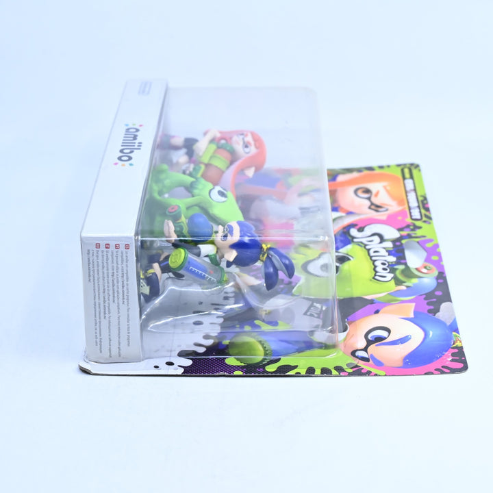 SEALED! Inkling Girl/Squid/Boy Amiibo Set - Splatoon - Toy - FREE POST!