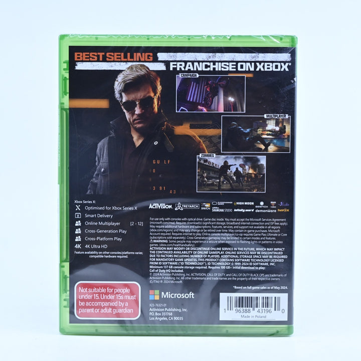 SEALED! Call of Duty: Black Ops 6 - Xbox One Game - PAL - FREE POST!