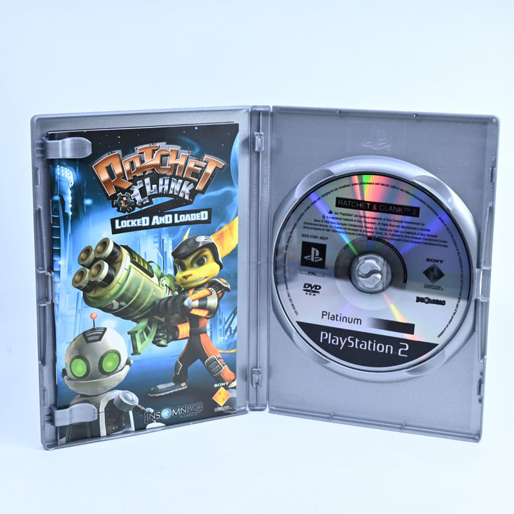 Ratchet & Clank 2: Locked & Loaded - PS2 Game + Manual - PAL - NEAR MINT DISC!