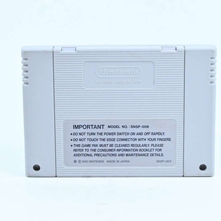 Nigel Mansell's World Championship Racing - Super Nintendo / SNES Game - PAL