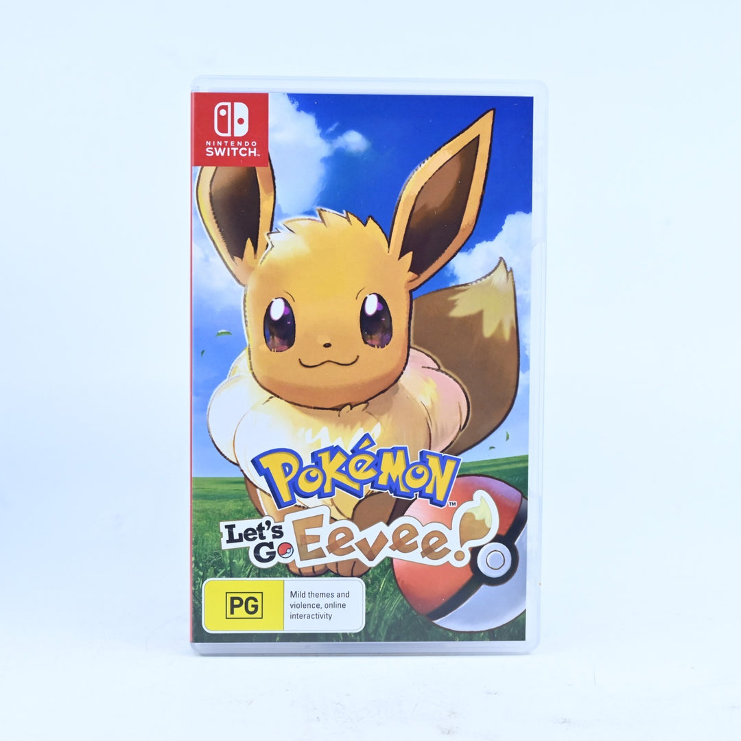 Pokemon: Let's Go, Eevee! + Pokeball Plus - Nintendo Switch Game - FREE POST!