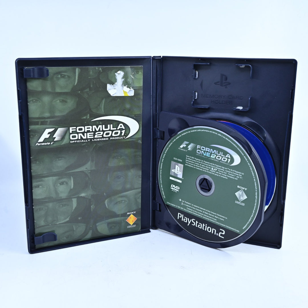 Formula One 2001 - Sony Playstation 2 / PS2 Game + Manual - PAL - MINT DISC!