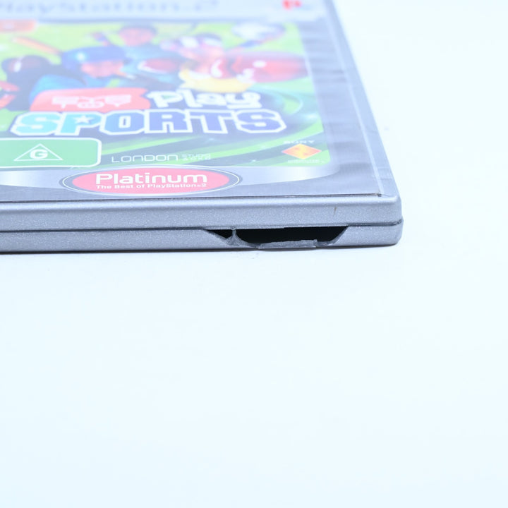 EyeToy Play Sports - Sony Playstation 2 / PS2 Game + Manual - PAL - MINT DISC!