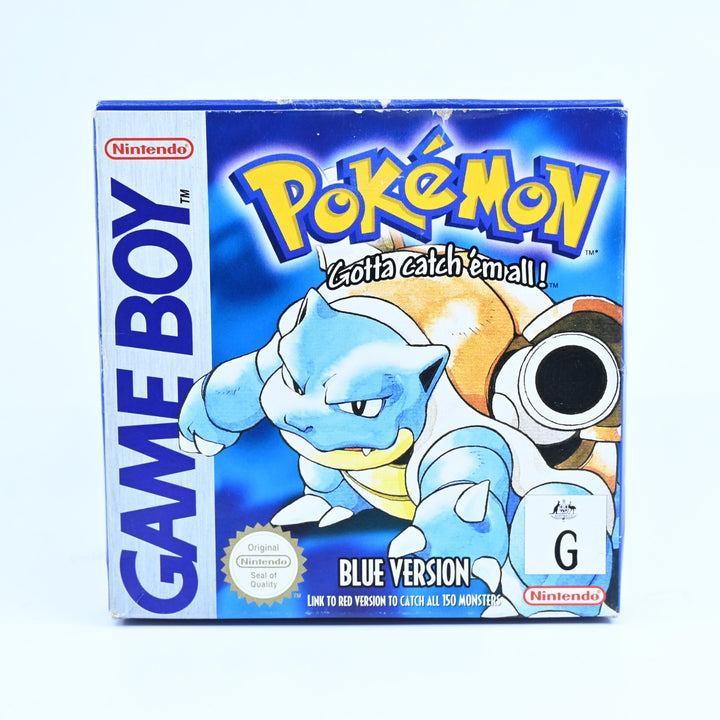 Pokemon Blue Version - Nintendo Gameboy Boxed Game - PAL - FREE POST!