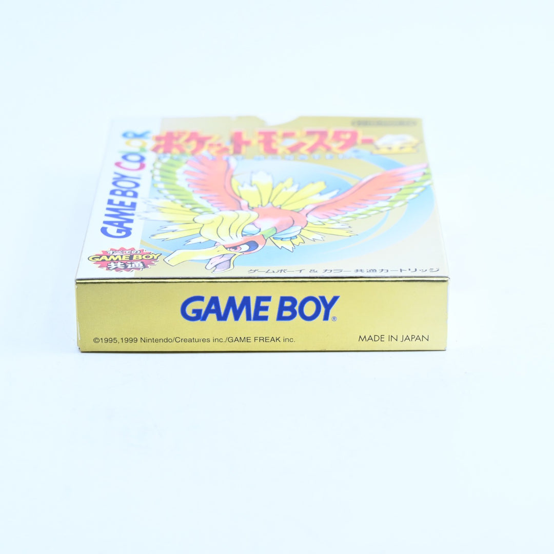 Pokemon Gold Version - Nintendo Gameboy Color Boxed Game - NTSC-J NEW BATTERY!