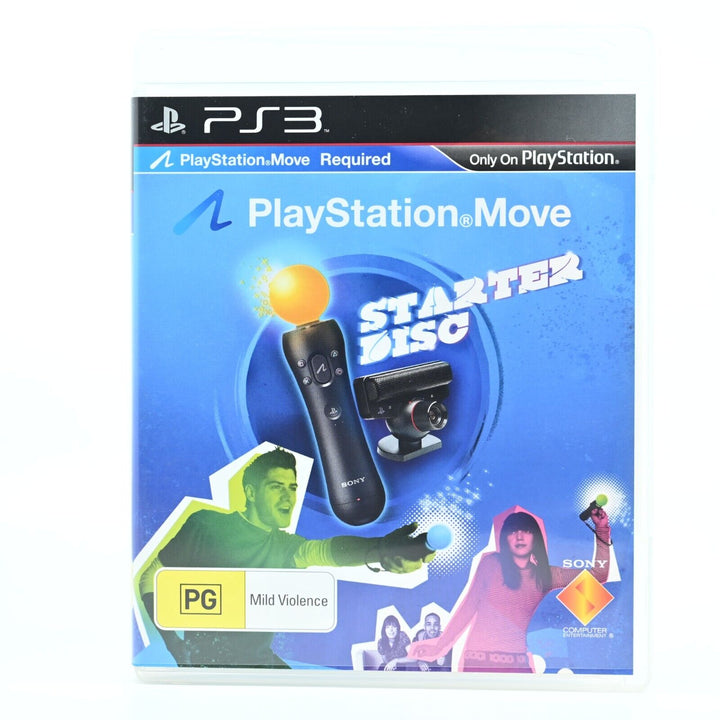 Playstation Move Starter Disc - Sony Playstation 3 / PS3 Game - MINT DISC!