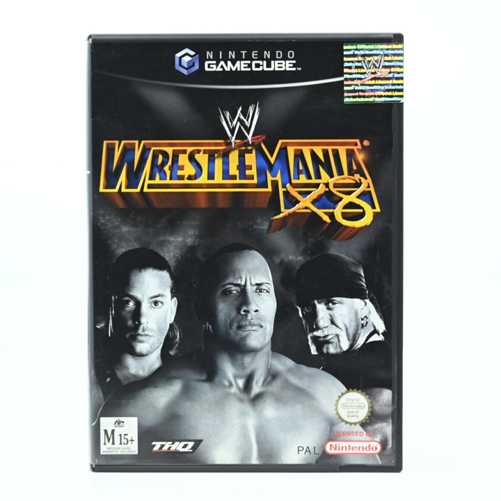 WWE Wrestle Mania X8 - Nintendo Gamecube Game - PAL - FREE POST!