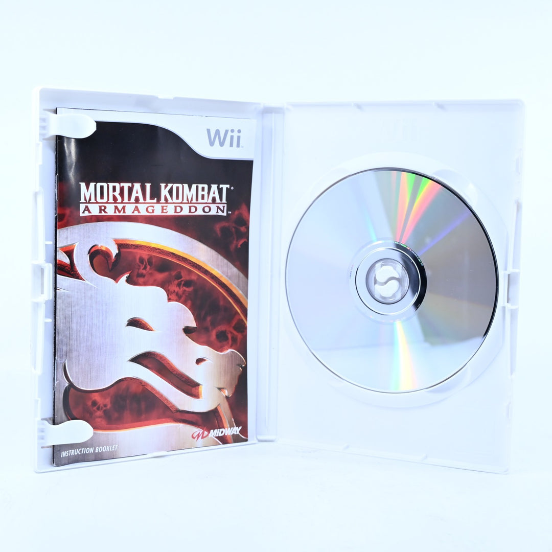 Mortal Kombat Armageddon - Nintendo Wii Game + Manual - PAL - MINT DISC!