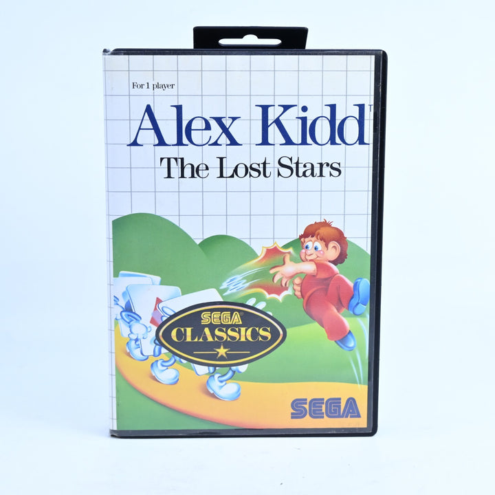 Alex Kidd: The Lost Stars - Sega Master System Game - No Manual - PAL