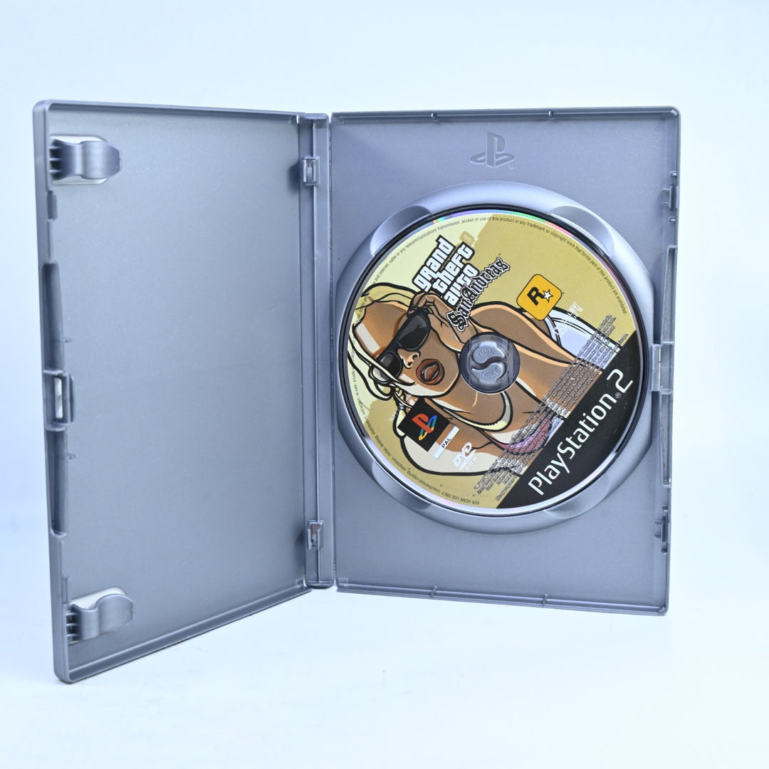 Grand Theft Auto: San Andreas - PS2 Game - No Manual / No Map - PAL - MINT DISC!