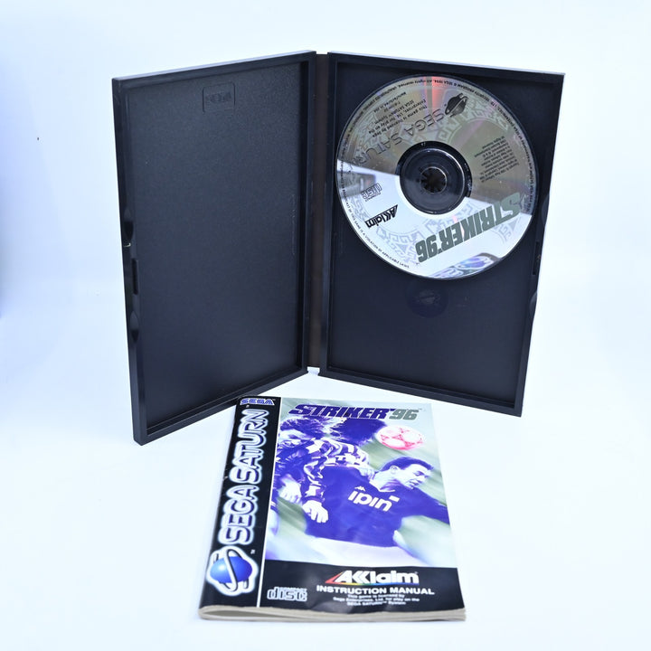 Striker 96 - Sega Saturn Game + Manual - PAL - MINT DISC!