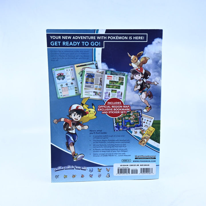 Pokemon Let’s Go Pikachu & Eevee - Official Trainer's Strategy Guide & Pokedex