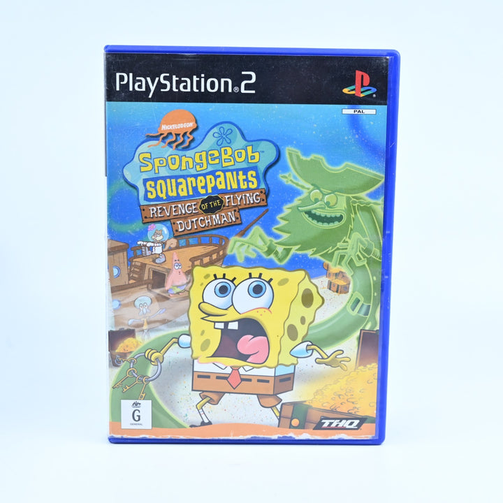 Spongebob Squarepants: Revenge of the Flying Dutchman - PS2 Game + Manual