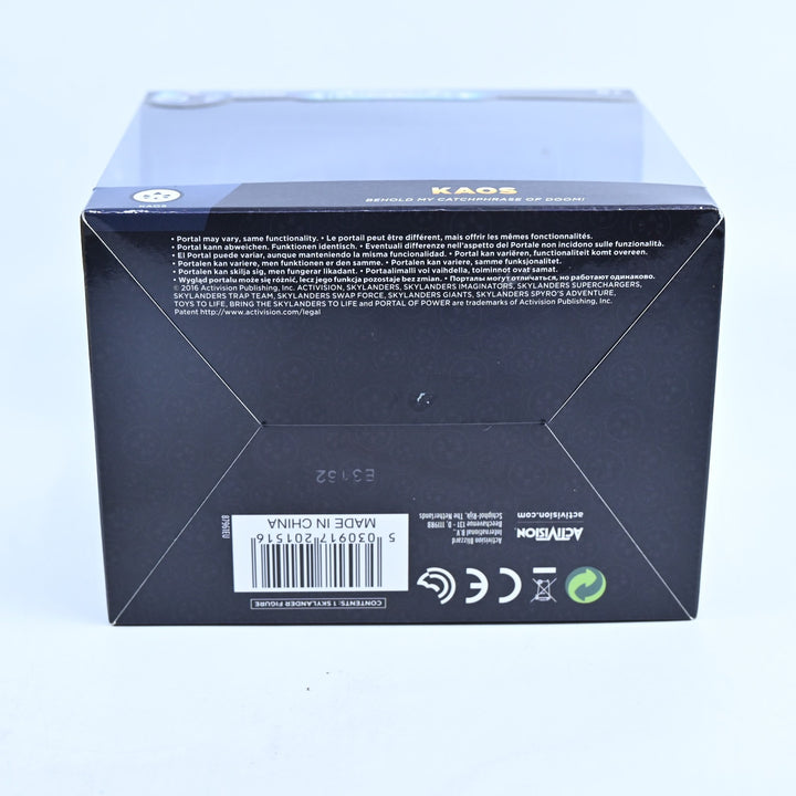 SEALED! Kaos - Sensei Skylander - Skylanders Imaginators - Toy