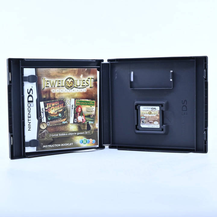 Jewel Quest Mysteries - Nintendo DS Game - PAL + Manual - FREE POST!