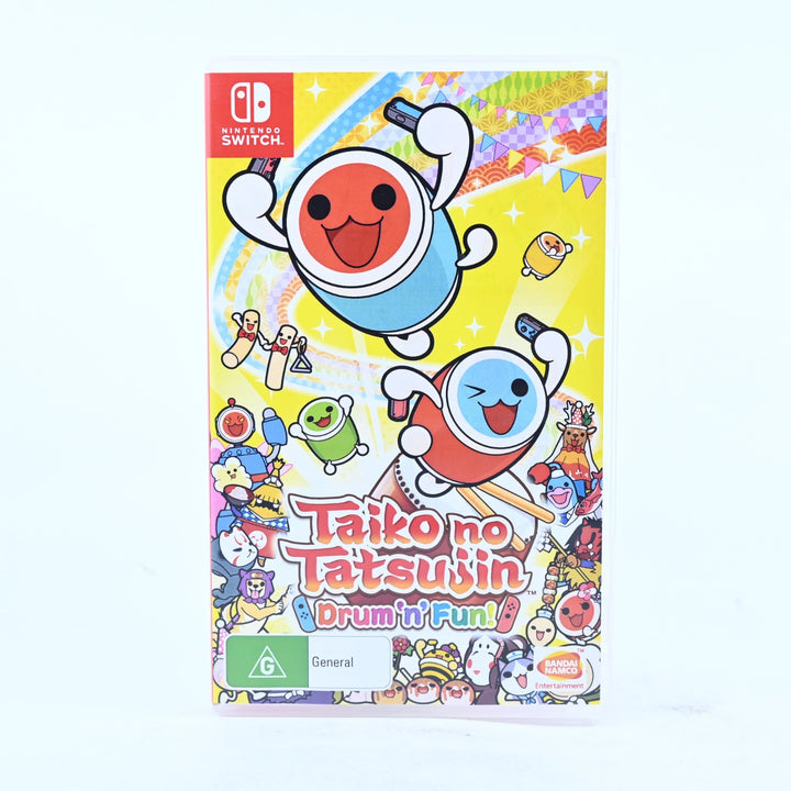 Taiko no Tatsujin Drum 'n' Fun! - Nintendo Switch Game - FREE POST!