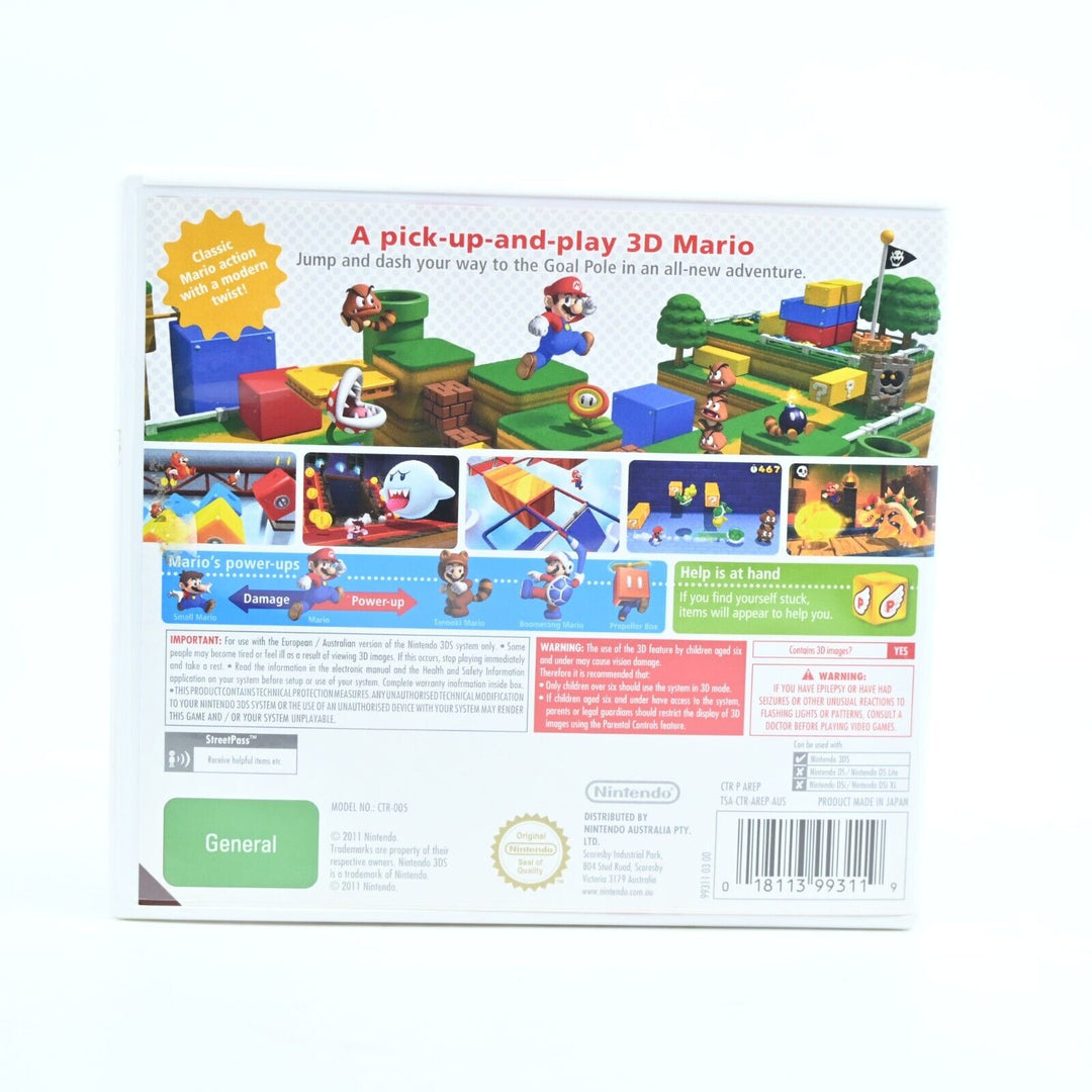 Super Mario 3D Land - Nintendo 3DS Game - PAL - FREE POST!