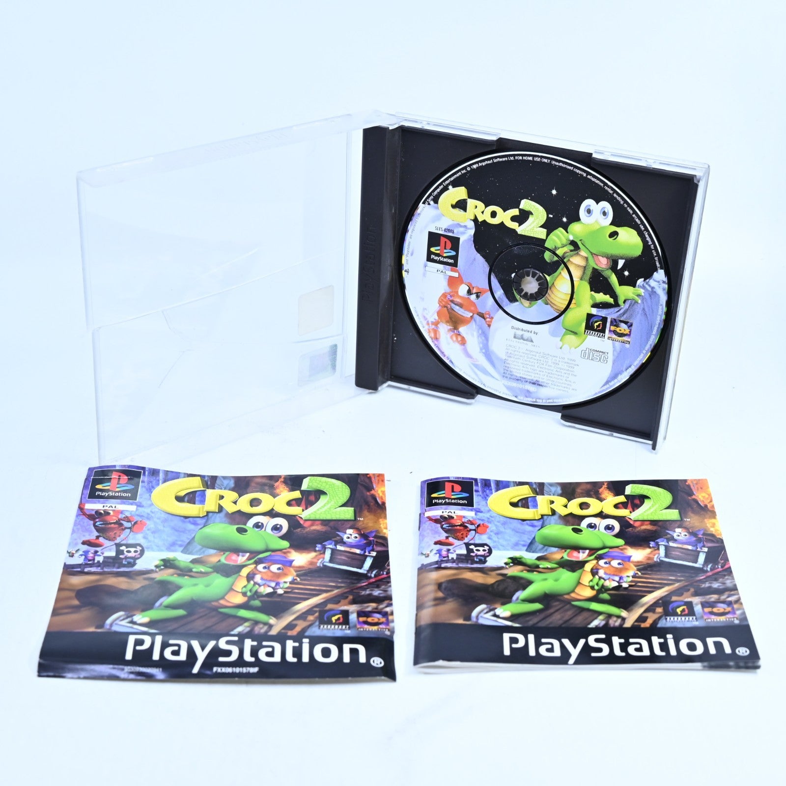 Croc 2 - Sony Playstation 1 / PS1 Game + Manual - PAL - MINT DISC