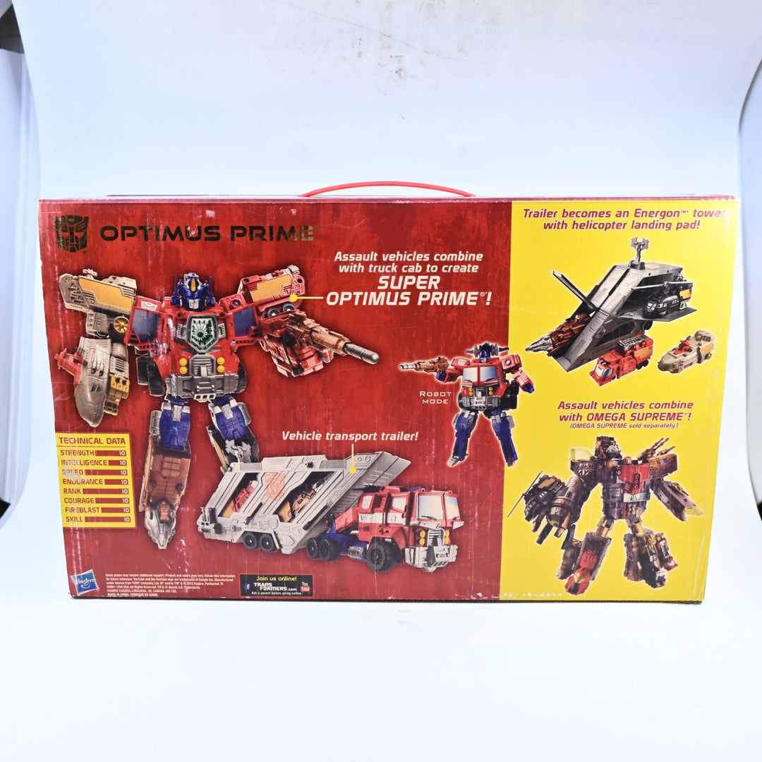 SEALED! Optimus Prime - Year of the Snake - Platinum Edition - Transformers Toy