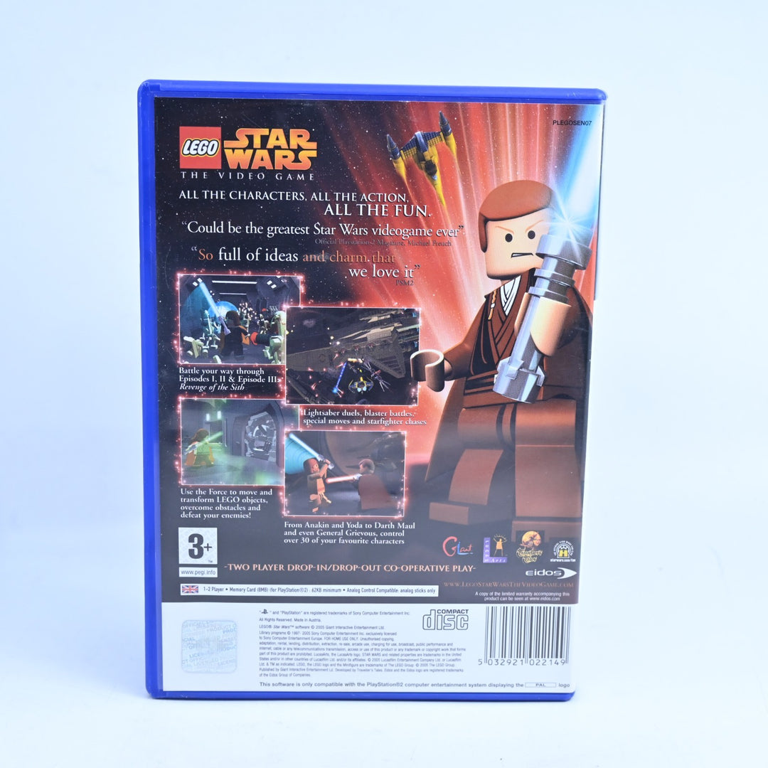 LEGO Star Wars: The Video Game - Sony Playstation 2 / PS2 Game - No Manual - PAL