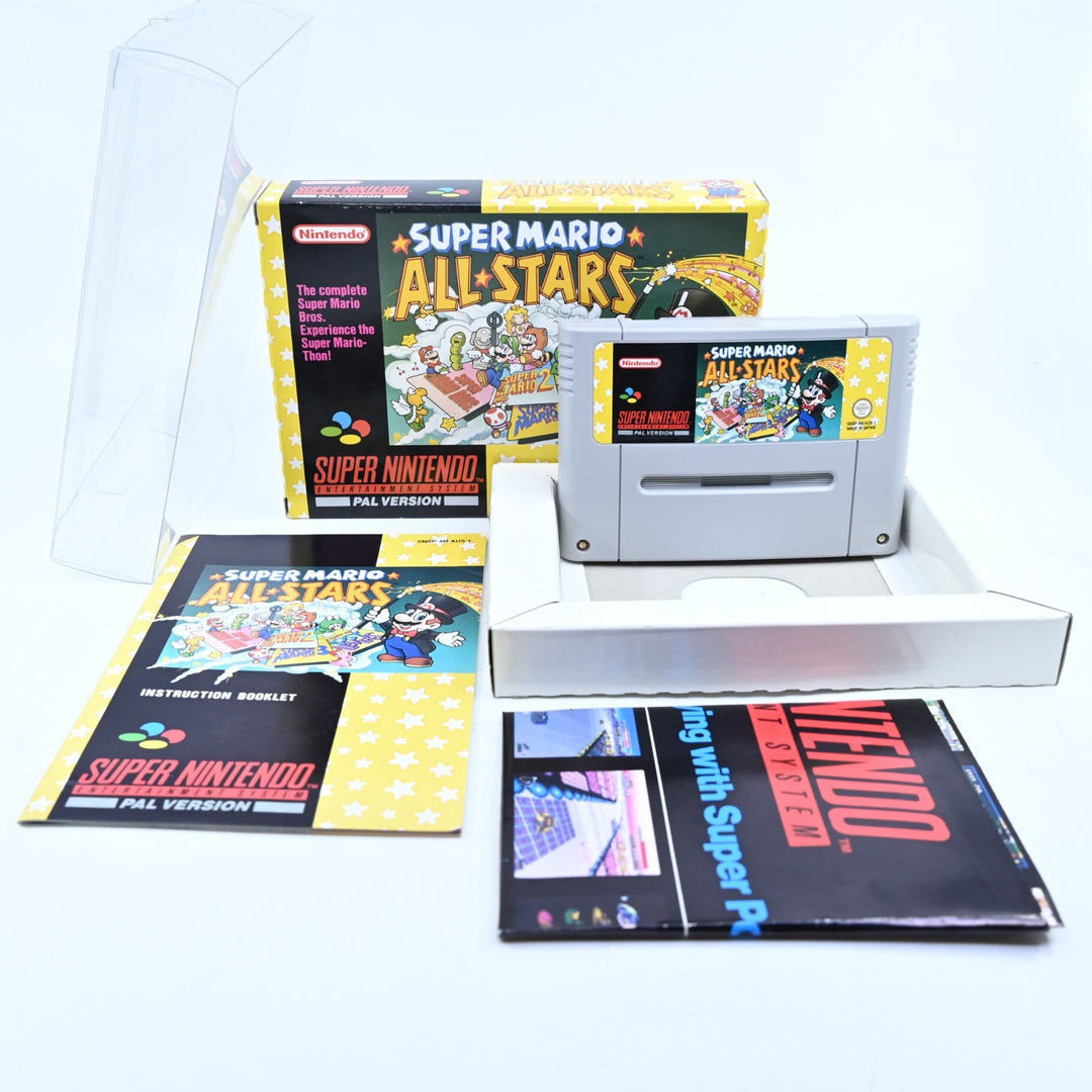 Super Mario All Stars - Super Nintendo / SNES Boxed Game - PAL - FREE POST!