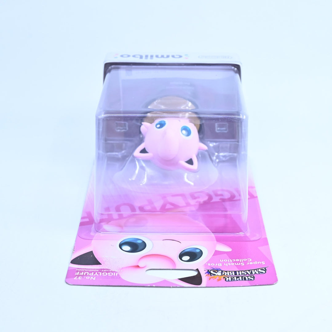 SEALED! Jigglypuff Amiibo No. 37 - Super Smash Bros. Collection - Toy