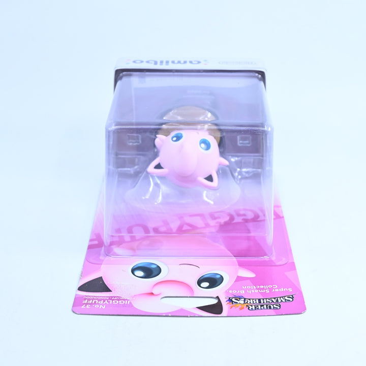 SEALED! Jigglypuff Amiibo No. 37 - Super Smash Bros. Collection - Toy
